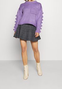 Molly Bracken Stickad tröja - purple