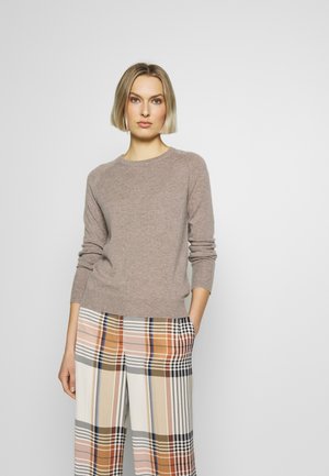 CLASSIC CREW NECK - Jumper - beige