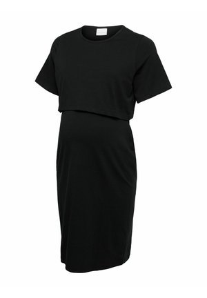 MAMALICIOUS, KLEID MLMAY UMSTANDSKLEID - T-shirt-kjole - black