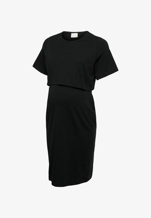 MAMALICIOUS, KLEID MLMAY UMSTANDSKLEID - T-shirt-kjole - black
