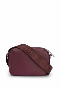 BOSS ADDISON CROSSBODY - Axelremsväska - dark red five