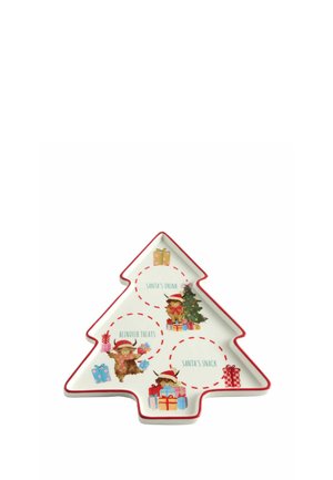 Next, HAMISH CHRISTMAS EVE PLATE UNISEX - Fad - red