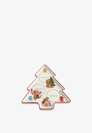 Next, HAMISH CHRISTMAS EVE PLATE UNISEX - Fad - red