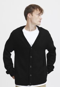 Solid - HAMED - Cardigan - true black Immagine in miniatura 1