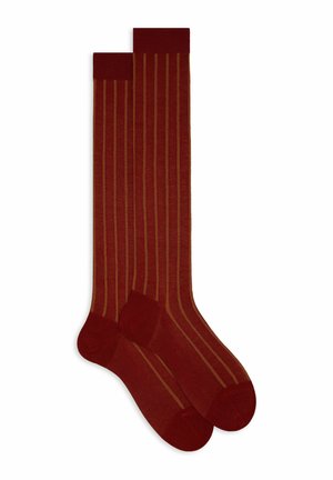 LUNGHE OLTREMARE TWIN SPAZIATA - Kniestrümpfe - dark yellow