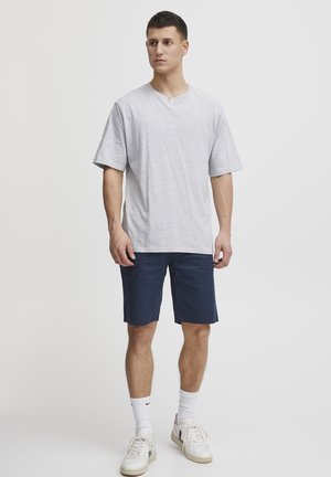 Blend BHSHORT LINEN MIX REGULAR FIT - Shorts - dress blues