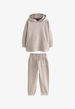 UNDERGROUND OVERSIZED SET - Pulover s kapuco - pink