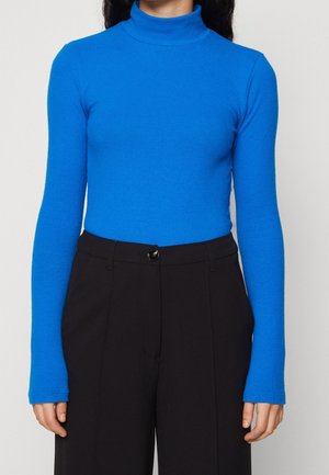 Langærmet T-shirt - blue