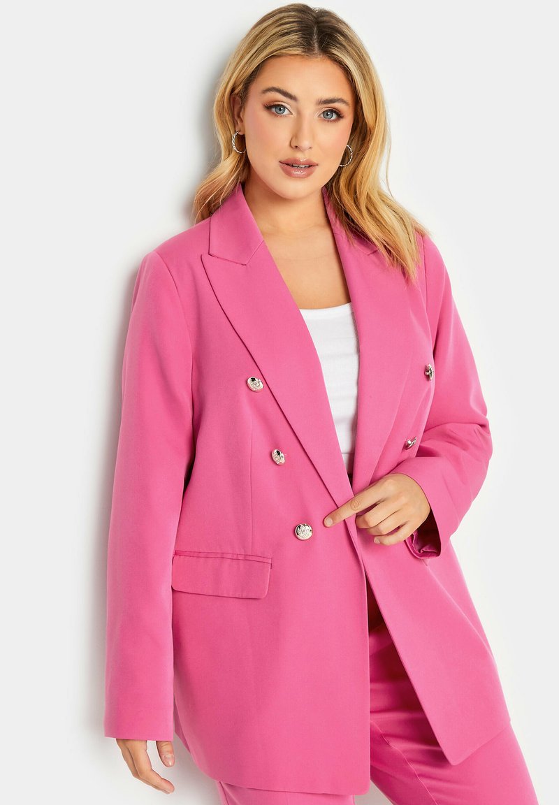 Yours Clothing MILITARY Short coat pink Zalando.de