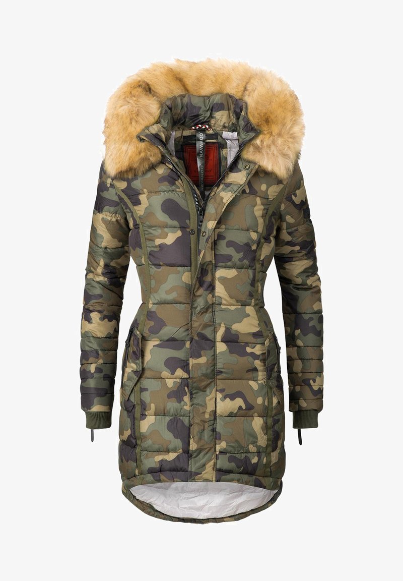 Navahoo PAPAYA - Wintermantel - camouflage