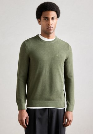 CREWNECK STRUCTURE - Maglione - dried herb