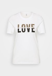 ONLTANYA LIFE  - T-shirt imprimé - cloud dancer