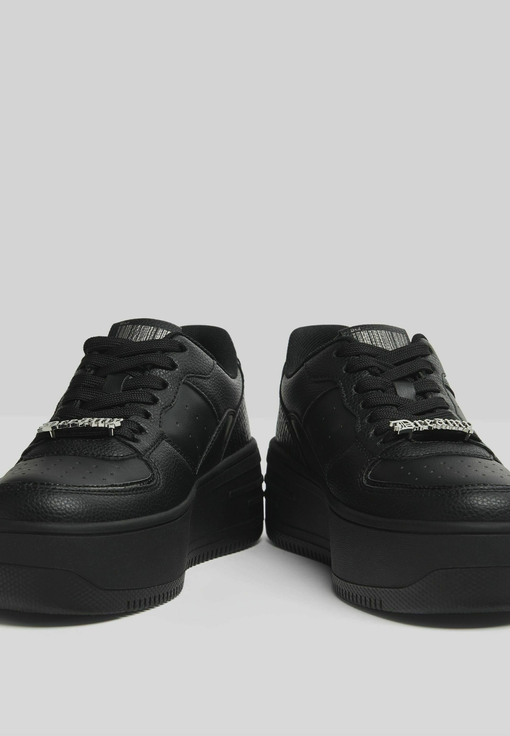 Bershka Sneakers laag - black/Zwart - Zalando.nl