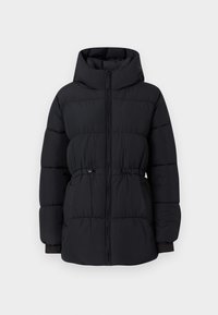 Hollister Co. EVERYDAY MID PUFFUR EMEA  - Vinterjacka - black beauty