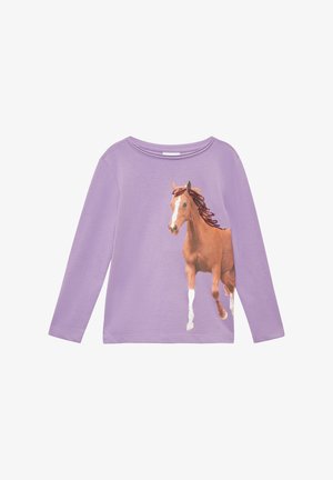 Ilgarankovis viršutinės dalies drabužis - lila