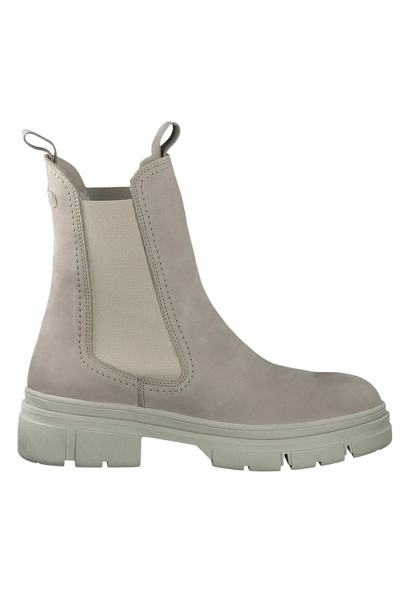 Damen Sneaker | Tamaris Stiefelette taupe nub. uni/beige - DL70066 Damen Sneaker | Tamaris Stiefelette taupe nub. uni/beige - DL70066