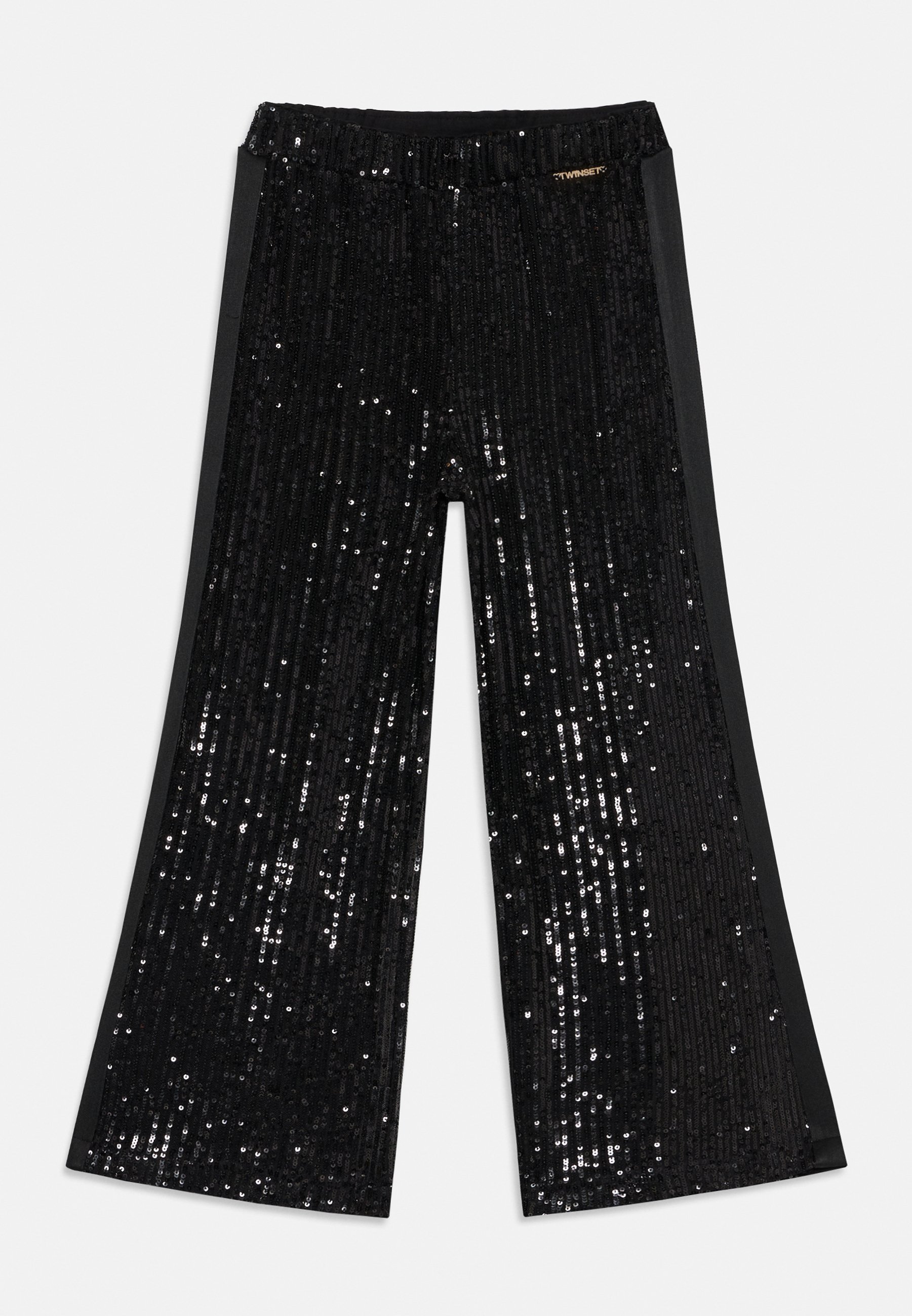 Paillettes Neri Twin Set Pantaloni Paillettes Twinset Pantaloni