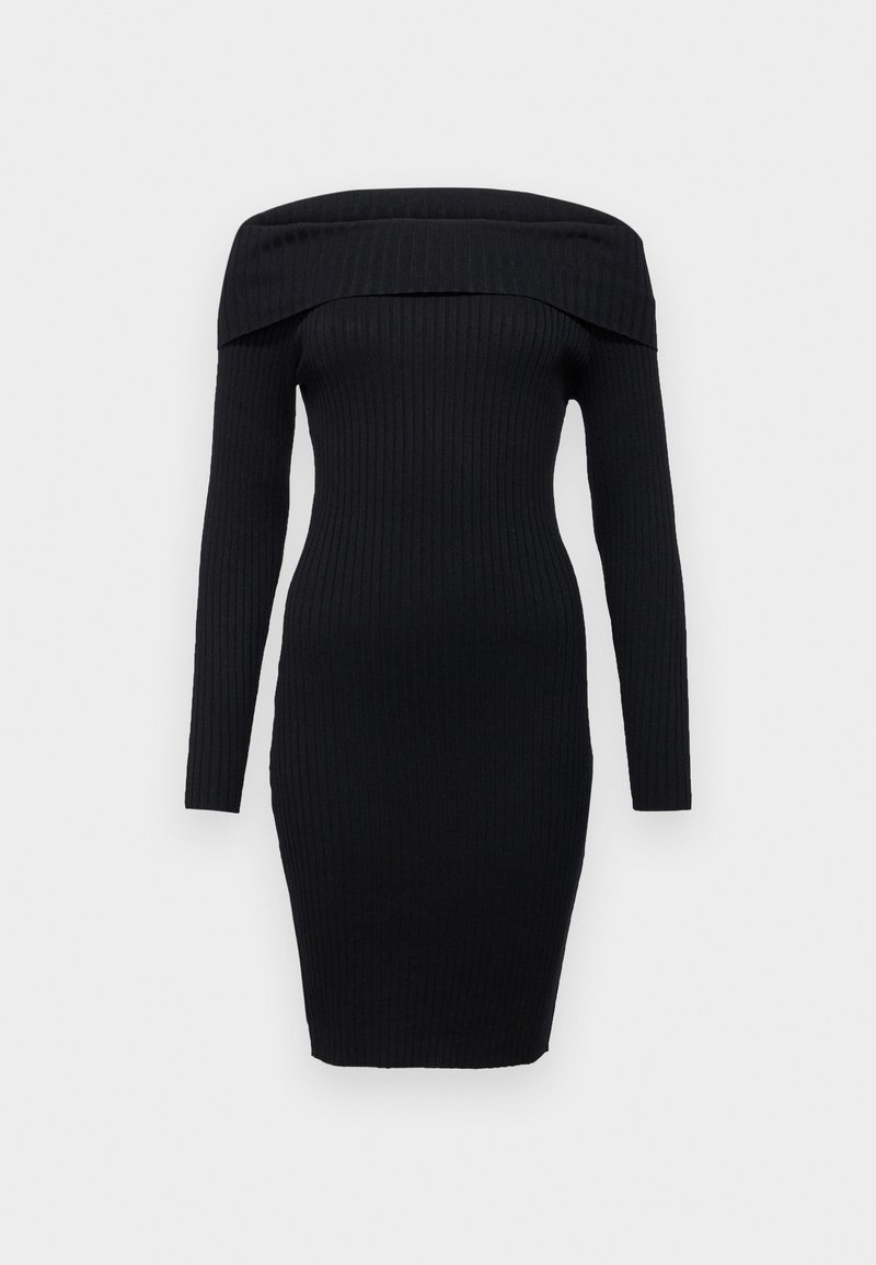 Noisy May Gebreide jurk zwart