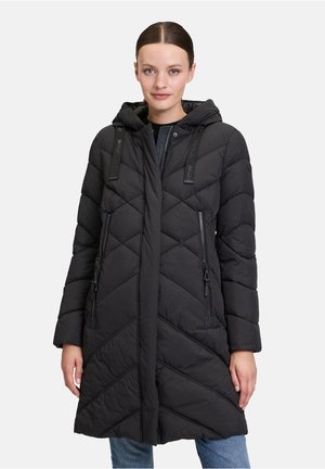 STEPP MIT KAPUZE - Winter coat - schwarz