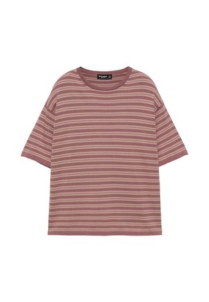 PULL&BEAR, - T-shirt z nadrukiem