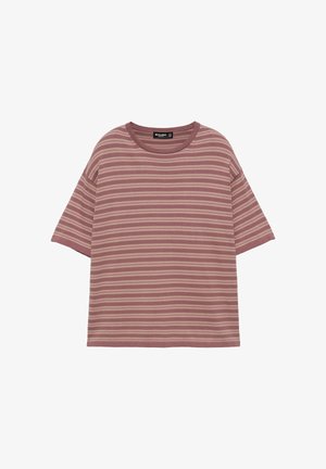 PULL&BEAR, - T-shirt z nadrukiem