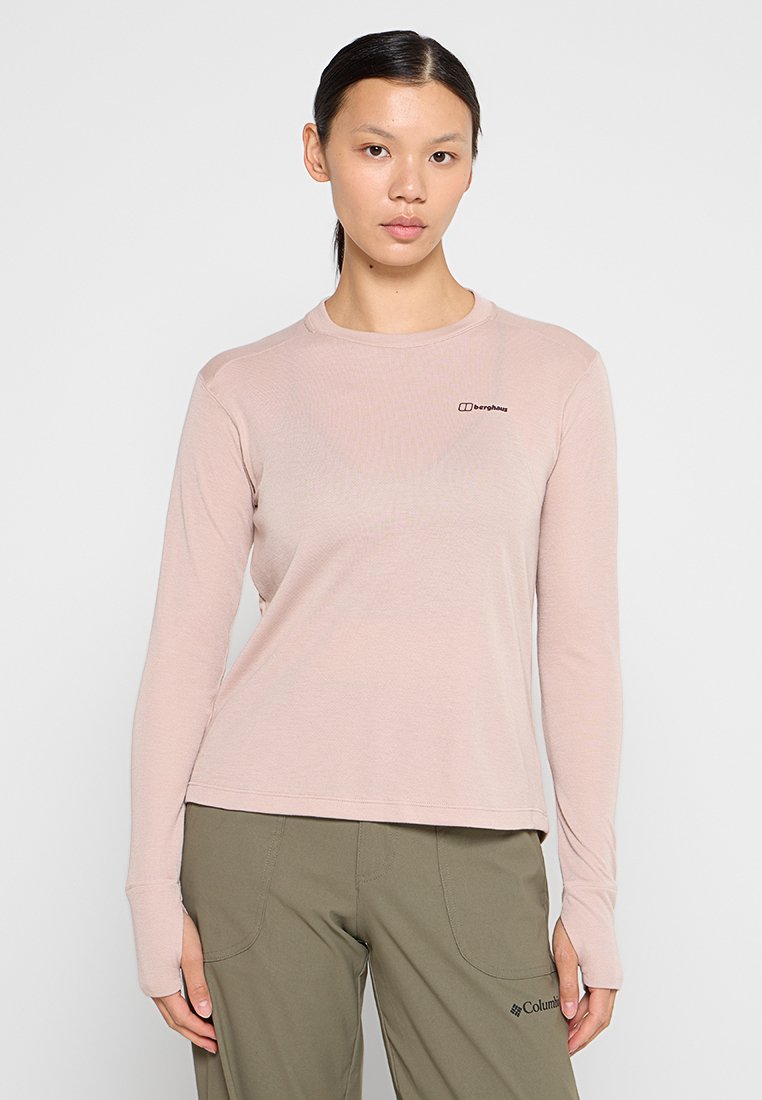 Berghaus Longsleeve donkerroze