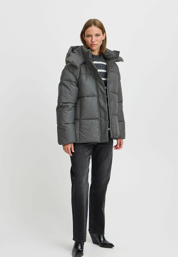 BYAZUA - Winter jacket - asphalt3