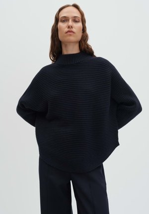 LOOSE FIT O-SHAPE - Strickpullover - ocean