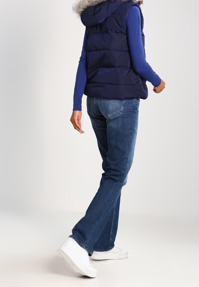 gilet bleu marine et blanc à pois Zeeman - Zeeman - 1 mois | Beebs
