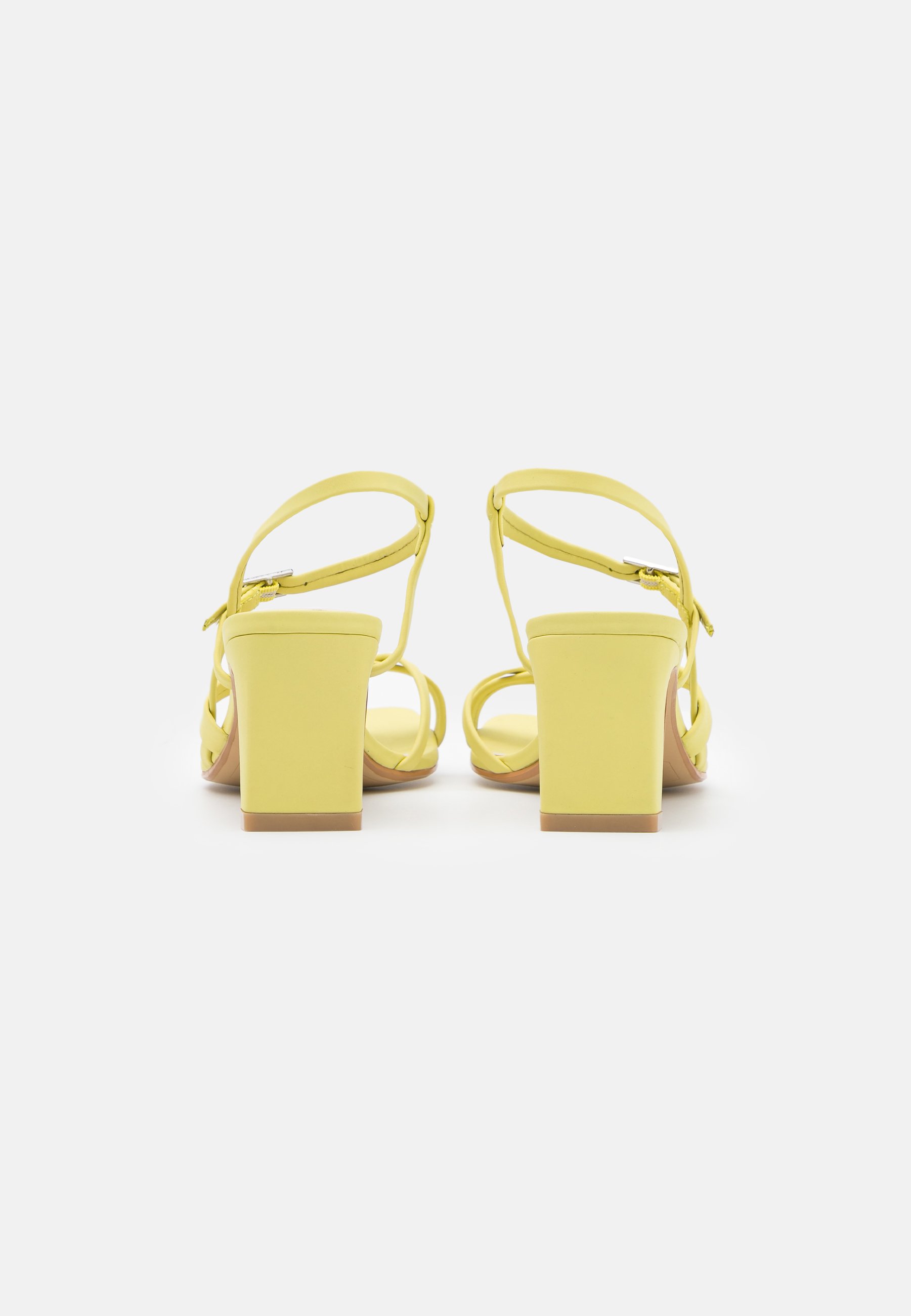 lemon coloured sandals