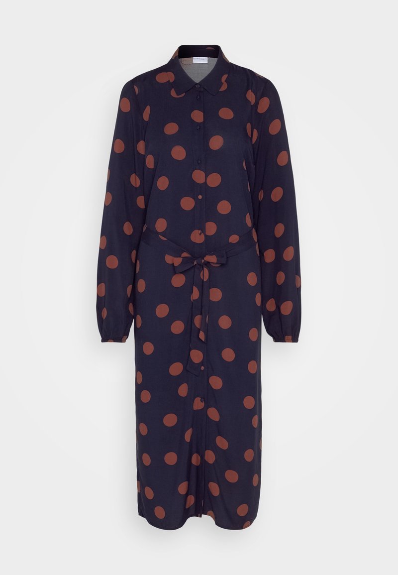Vila Blousejurk donkerblauw Vila Blousejurk donkerblauw