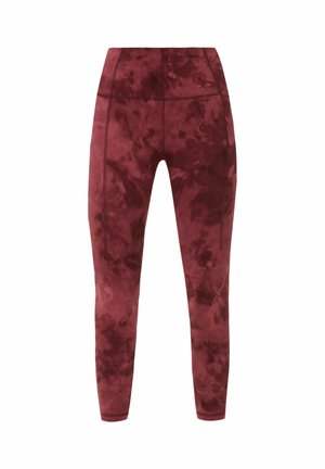 Sweaty Betty, SUPER SOFT 7/8 YOGA LEGGINGS - Tights - sienna pink spray dye