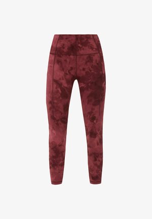 Sweaty Betty, SUPER SOFT 7/8 YOGA LEGGINGS - Tights - sienna pink spray dye