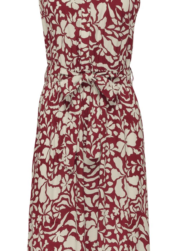 ONLVIBE LIFE - Shirt dress - merlot aop cd narri prinit2