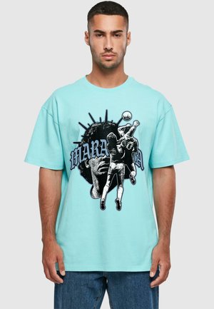 HAND OF GOD - T-Shirt print - berylblue