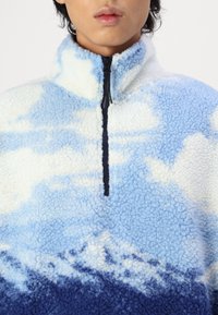 Jack & Jones JORSKYHIGH HALF ZIP UNISEX - Fleecetröja - white