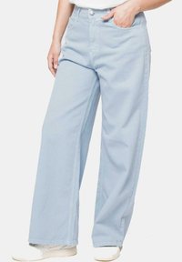 BAGGY OVERSIZE DARK - Vaqueros boyfriend - blue