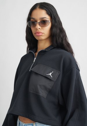 Sweatshirt - black/white