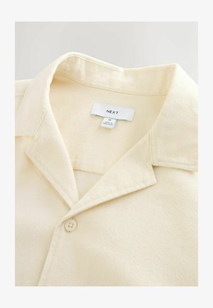 Next, REGULAR FIT - PRINT SHORT SLEEVE SHIRT . - Hemd - ecru beach