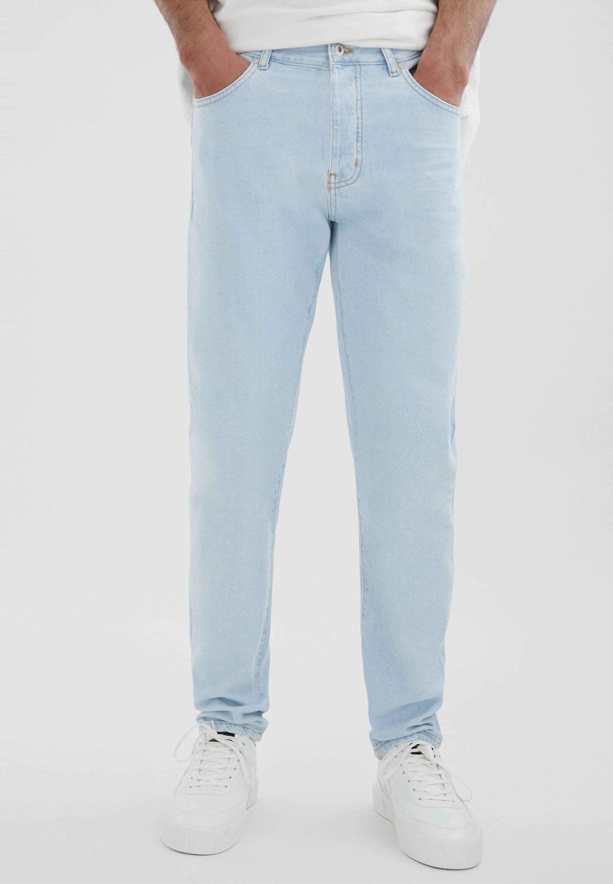 PULL\u0026BEAR Jeans slim fit - blue denim/blu denim - Zalando.it