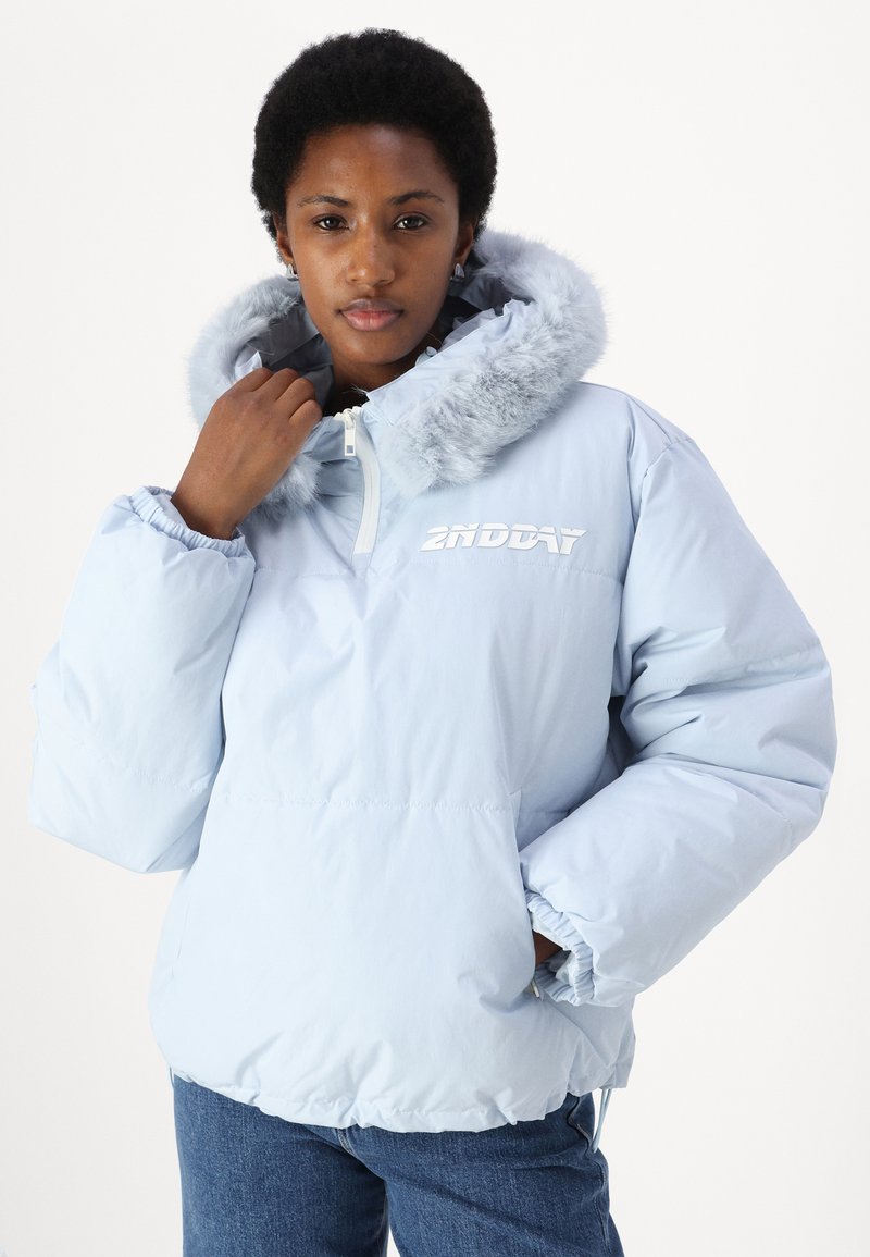 Manteau Long Fille Hiver Sunny Sprout - Doudoune Capuche Polaire, Coupe-vent Imperméable, Manches Ajustables