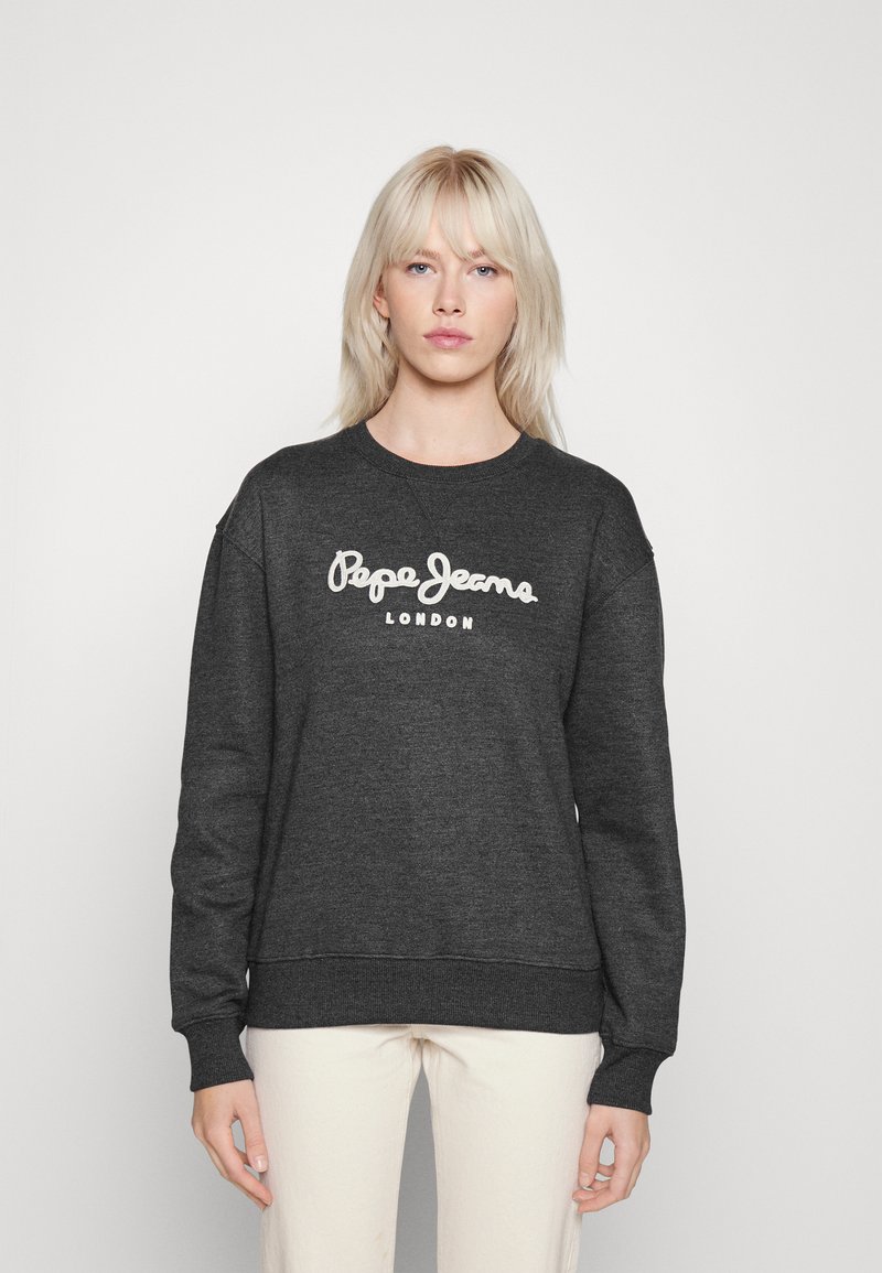 Felpa Pepe Jeans Nanette Donna - Cotone Biologico, Logo Ricamato - Foto 5