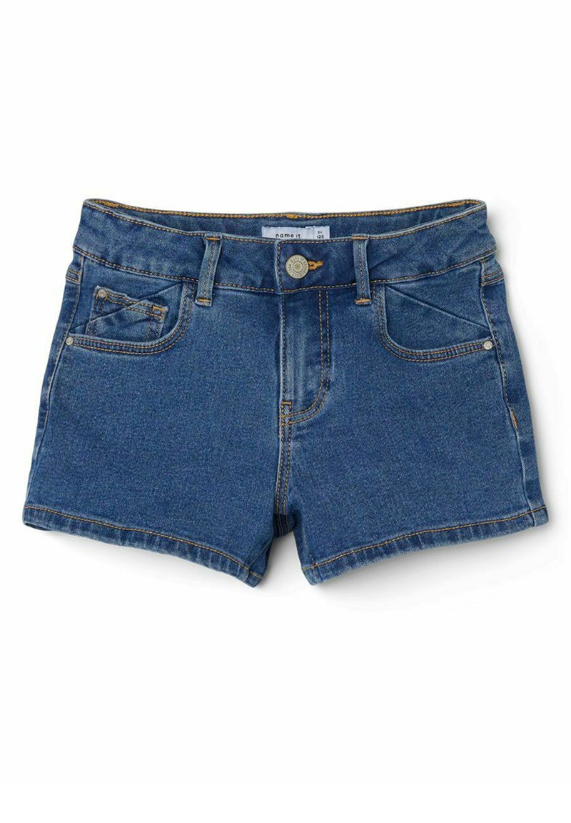 name it Jeansshort blauw denim/bluedenim