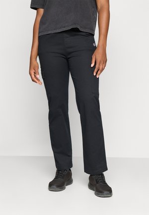 ICONS CARGO PANTS WASHED - Pantaloni outdoor - black