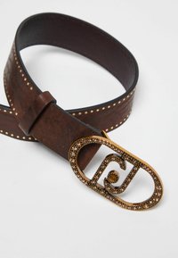 LIU JO WITH LOGO BUCKLE - Cintura - brown