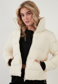 LELA REGULAR FIT - Zimná bunda - ecru