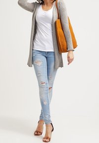 Aaiko Strickjacke - mottled grey