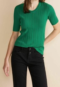 Street One Basic T-shirt - olive