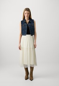 Vero Moda VMCOVE TUBE SKIRT - A-vonalú szoknya - birch