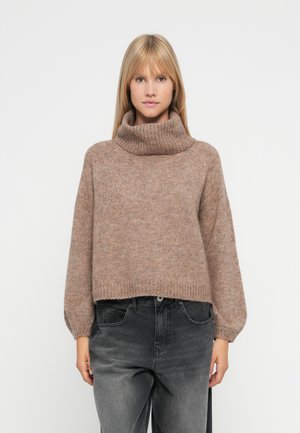 ONLGILA LIFE ROLLNECK - Pullover - toasted coconut
